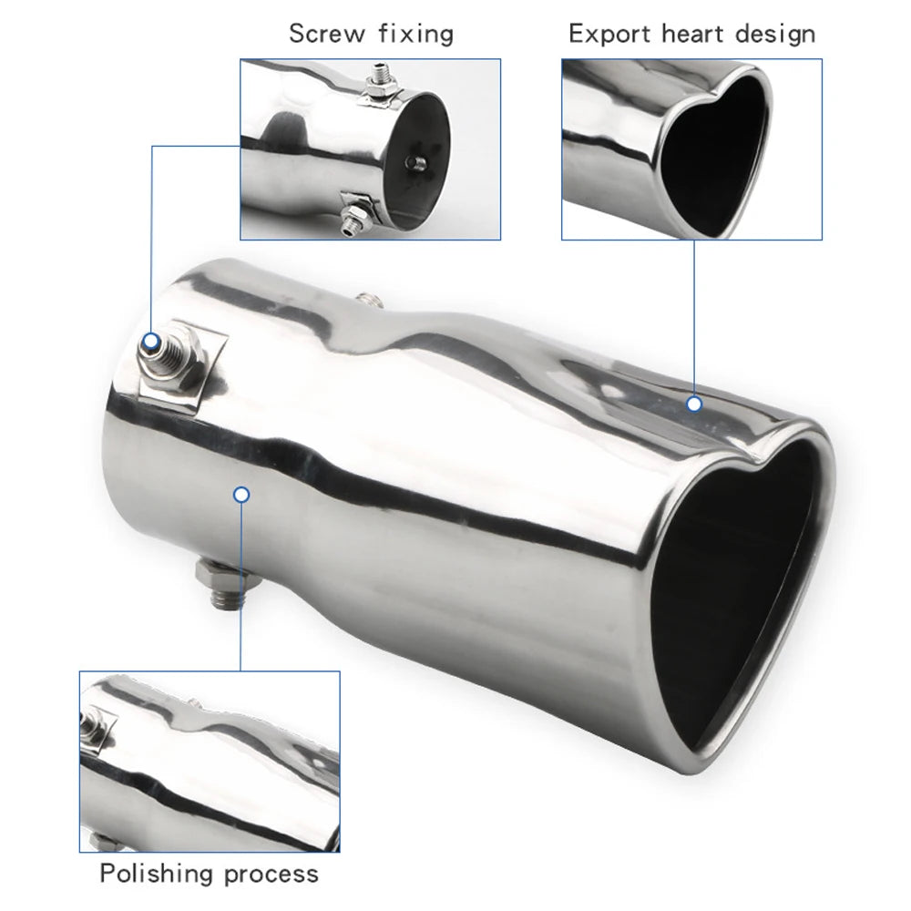 VelvetExhaust Single Heart Exhaust