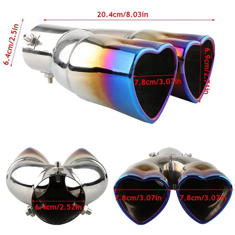 VelvetExhaust Double Heart Exhaust