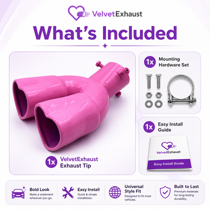 VelvetExhaust Double Heart Exhaust