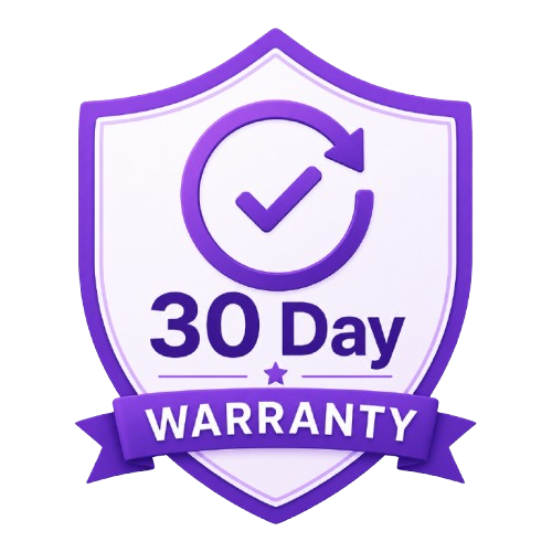 Free 30-Day Warranty