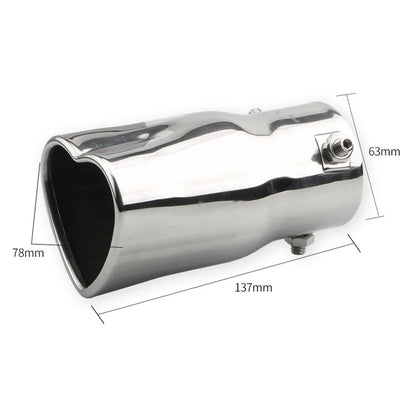 VelvetExhaust Single Heart Exhaust
