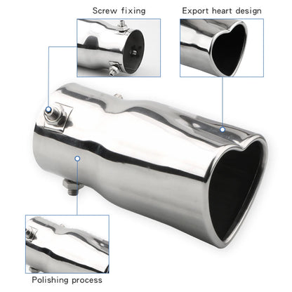 VelvetExhaust Single Heart Exhaust